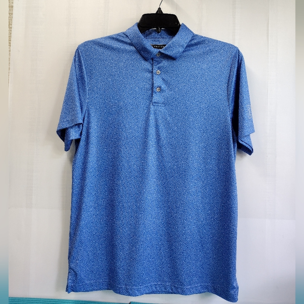 PGA Tour Men's Golf Polo Shirt Short Sleeve Size L